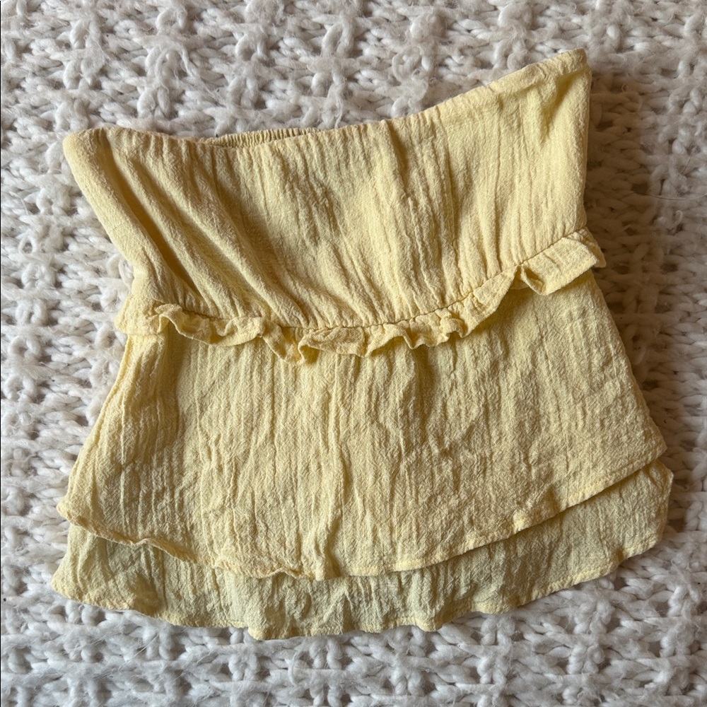 Edikted yellow tube top